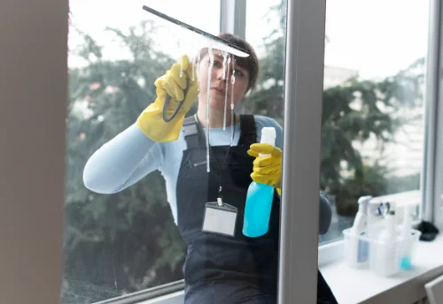 Nettoyage de vitres intérieures et extérieures à Fournès